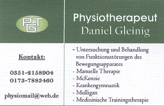 Physiotherapeut Dresden McKenzie-Therapie