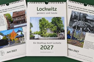 Kalender Lockwitz 2027 - gestern und heute