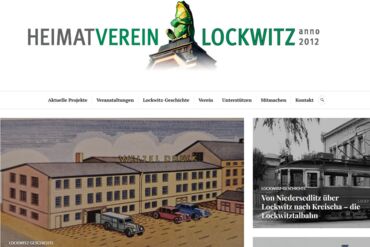Website heimatverein-lockwitz.de - Screenshot vom 13.12.2023