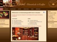 Schokoladengeschäft mit Schokoladenpräsenten in Dresden