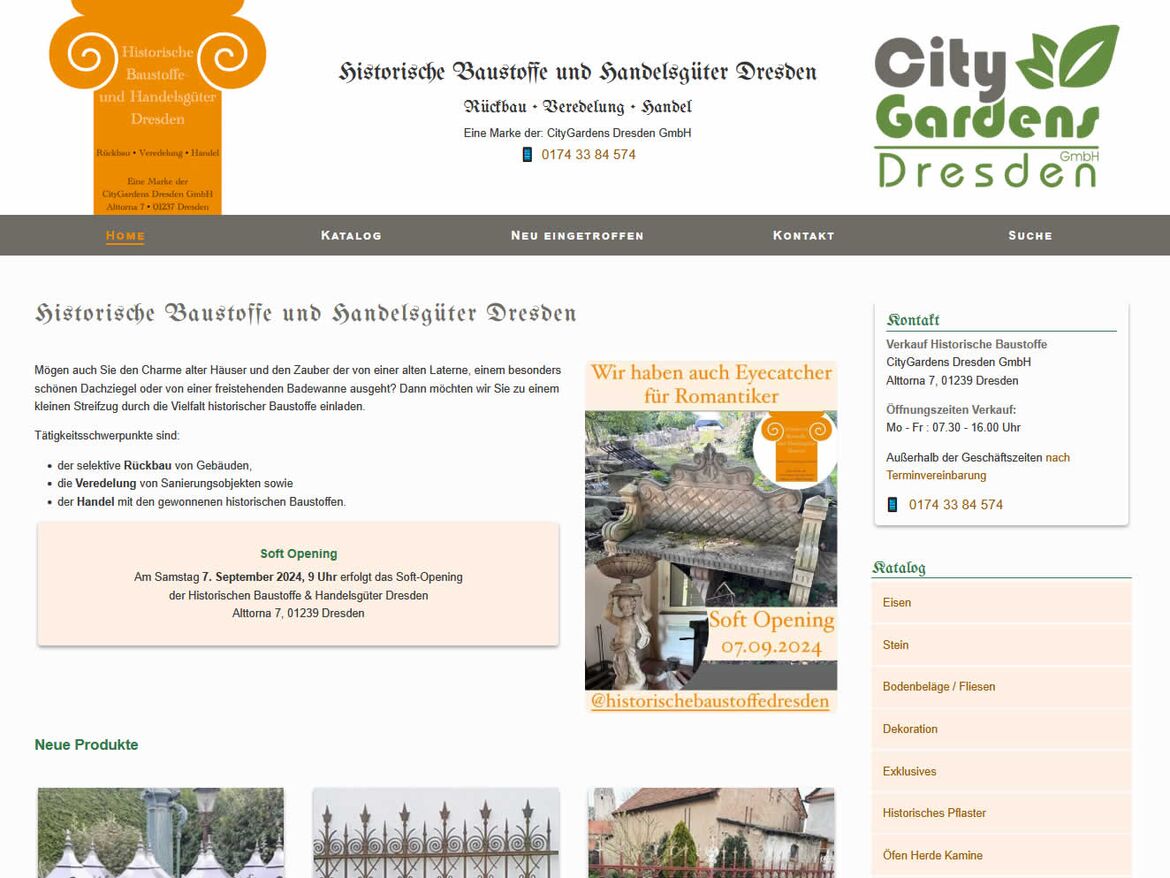 Historische Baustoffe Dresden