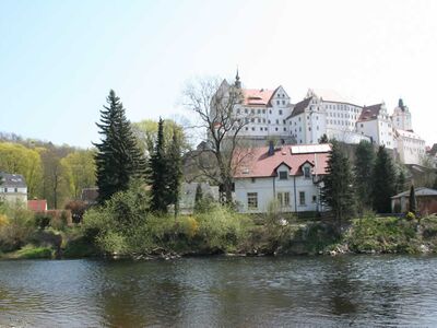 Schloss Colditz mit Mulde - © AW