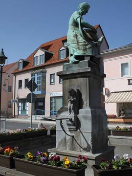 Gänselieselbrunnen in Kreischa  (Foto: Herr und Frau Schreiber)